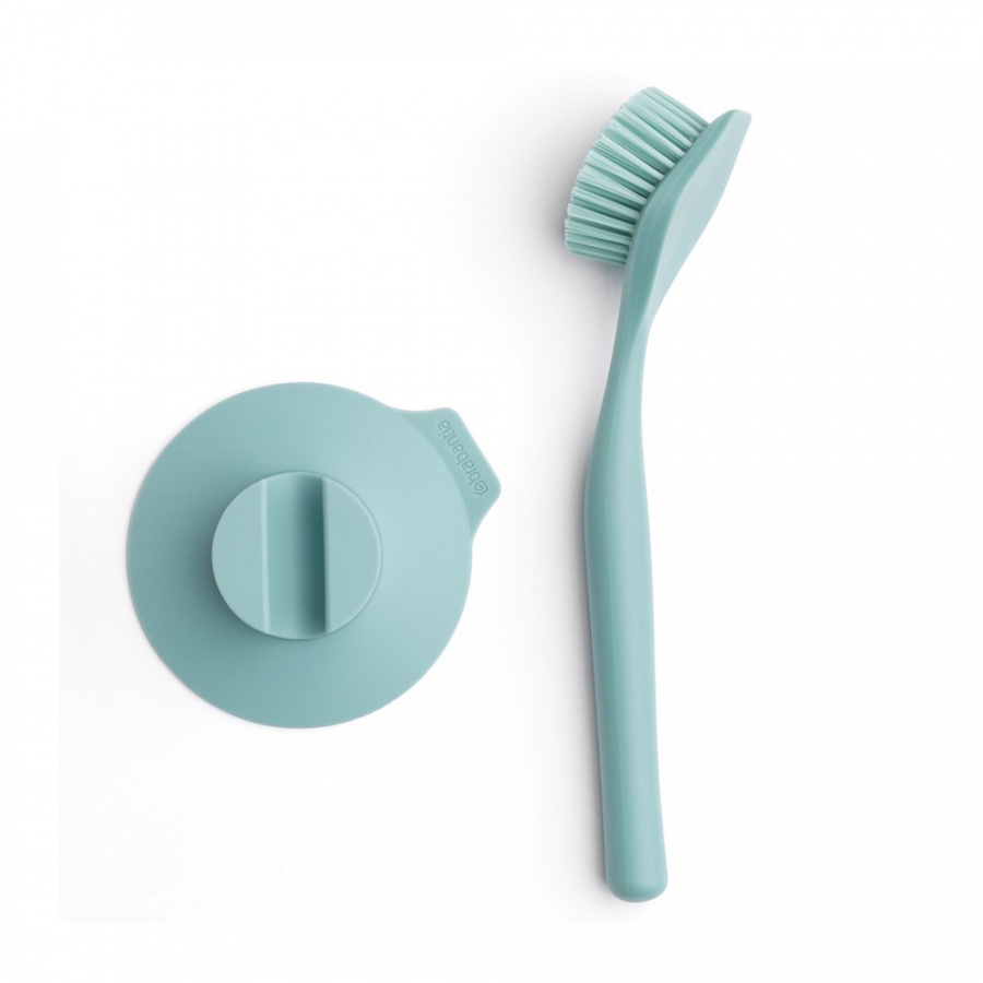 Szczotka do mycia naczyń z przyssawką Sink Side Brabantia miętowa