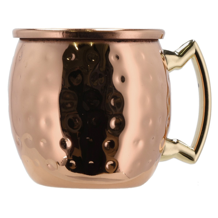 Kieliszki moscow mini shot 4 sztuki 80 ml miedź 24692