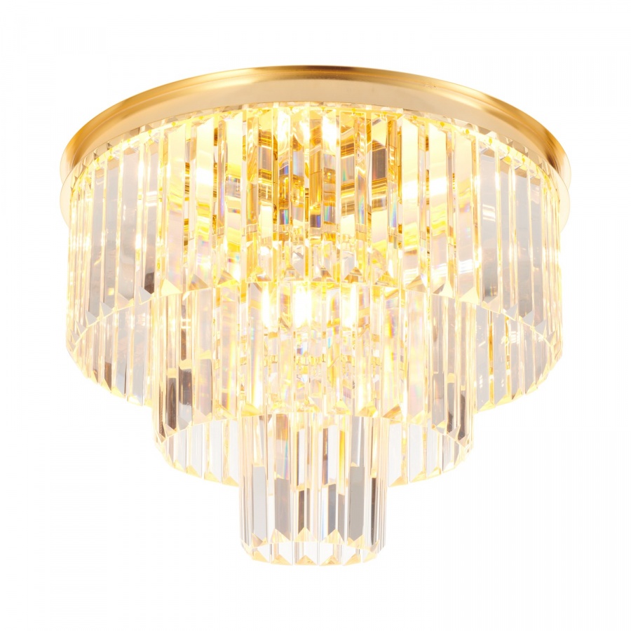 Plafon sufitowy splendore złoty 50 cm