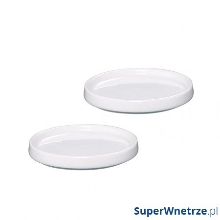 Porcelanowe podstawki pod młynki 2 szt. Zassenhaus białe