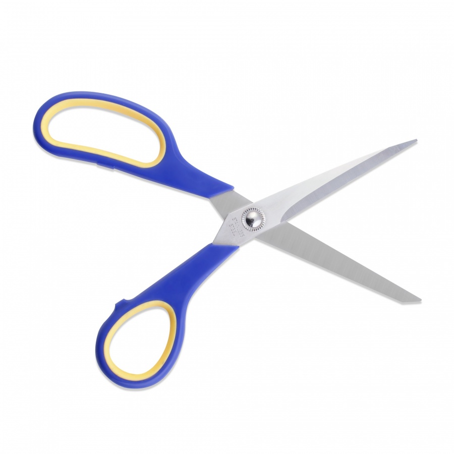 Nożyczki uniwersalne niebieskie 22 cm 4009 8,5"