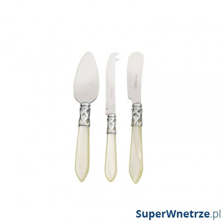 3 częściowy komplet noży do sera Casa Bugatti Aladdin