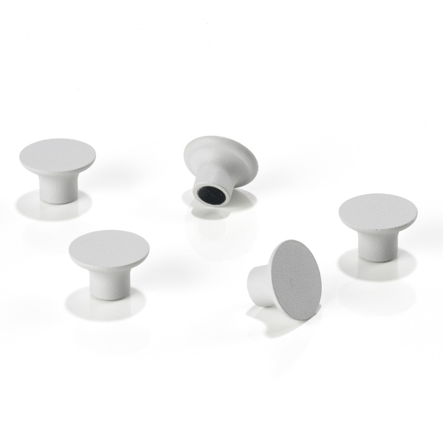 Magnesy do tablic 5 sztuk a-bulletin soft grey 12786