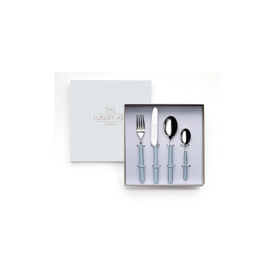 Mepra-sztućce dla dzieci cicogna lblue fantasia gb