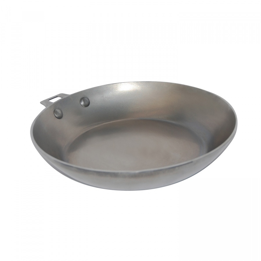 Patelnia 24cm bez rączki de Buyer B Element Twisty srebrna