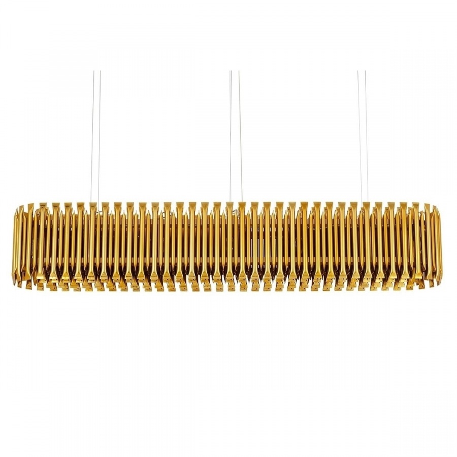 Lampa wisząca GALLIANO LONG miedziana - aluminium, stal węglowa