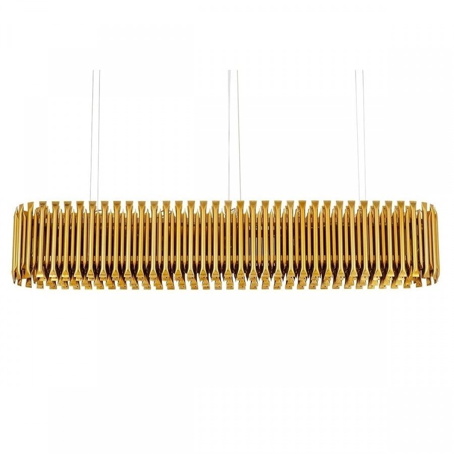 Lampa wisząca GALLIANO LONG miedziana - aluminium, stal węglowa