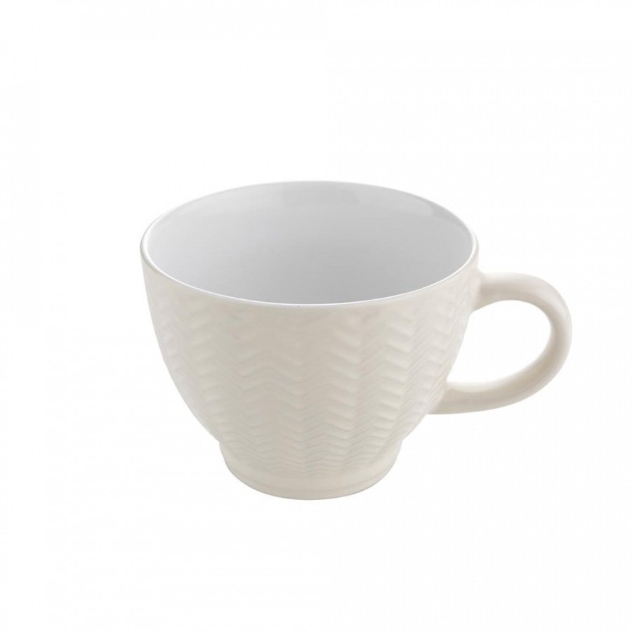 FILIŻANKA JUMBO BASIMA 470ML KREMOWA