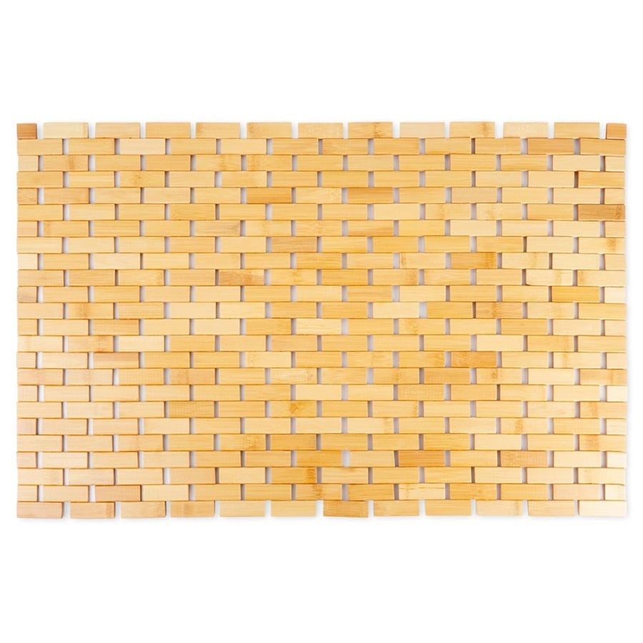 Mata antypoślizgowa łazienkowa bambusowa 80x50 cm