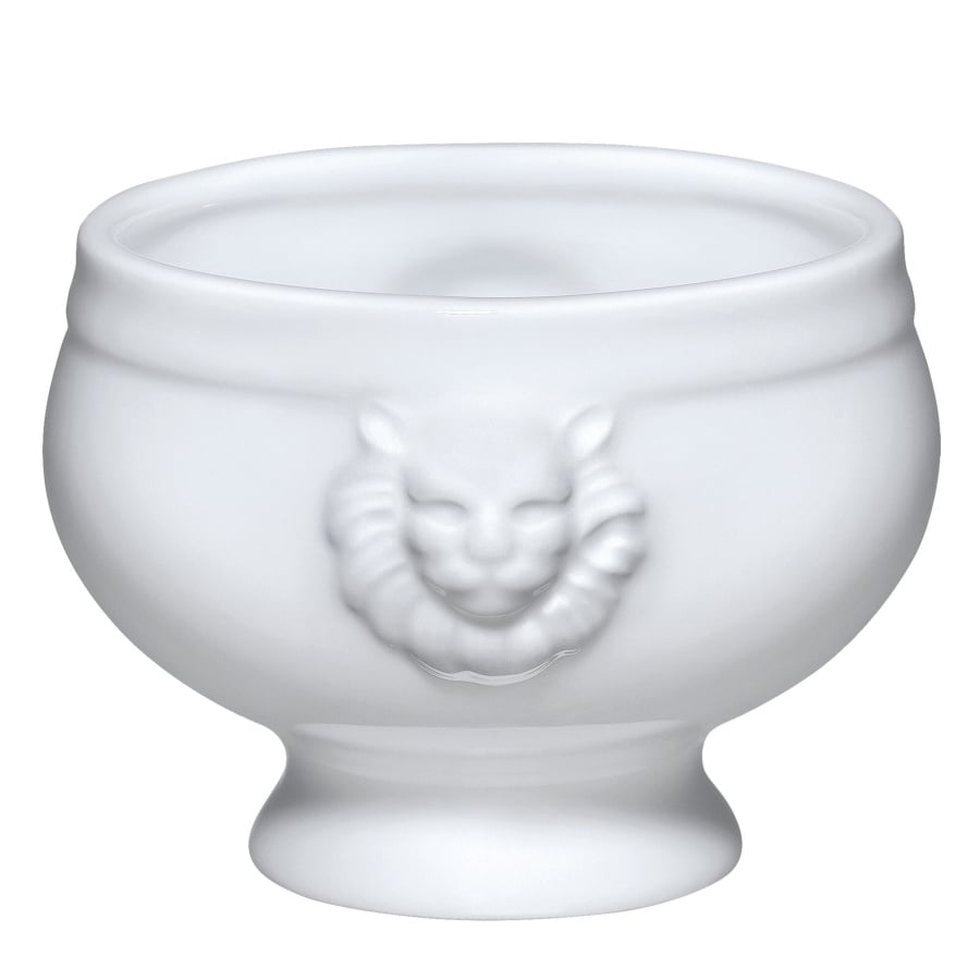 Bulionówka, porcelana, 0,45 l, śred. 11 x 8,5 cm, biała