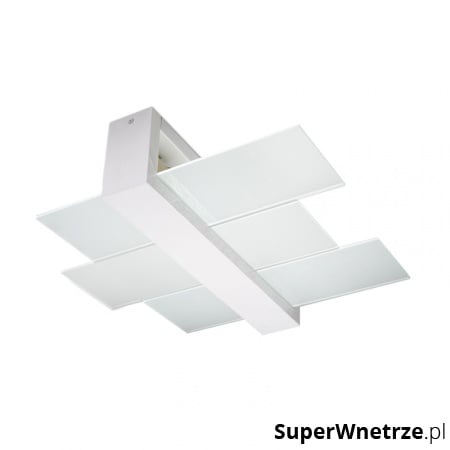 Plafon 43x43cm Sollux Lighting Feniks 2 biały