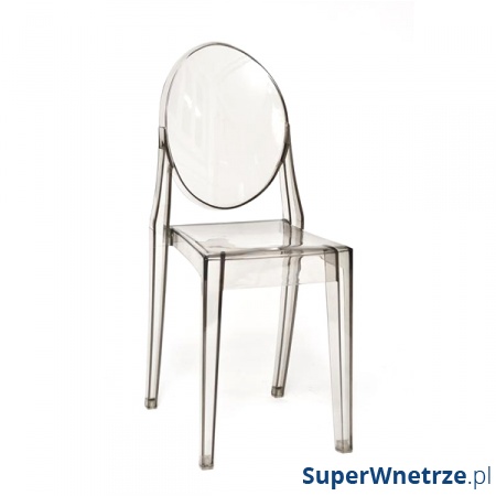 Krzesło Viki szary transp.