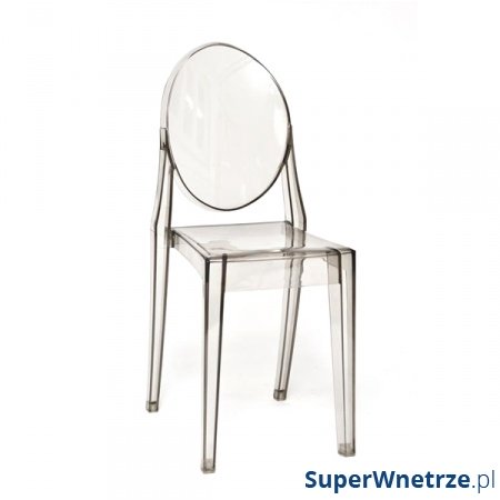 Krzesło Viki szary transp.