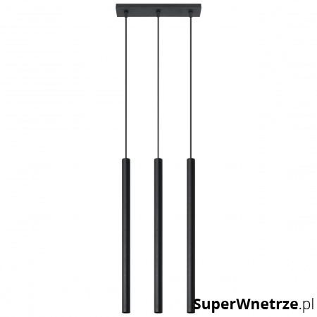 Lampa Wisząca PASTELO 3 Czarna