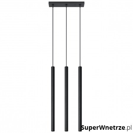 Lampa Wisząca PASTELO 3 Czarna