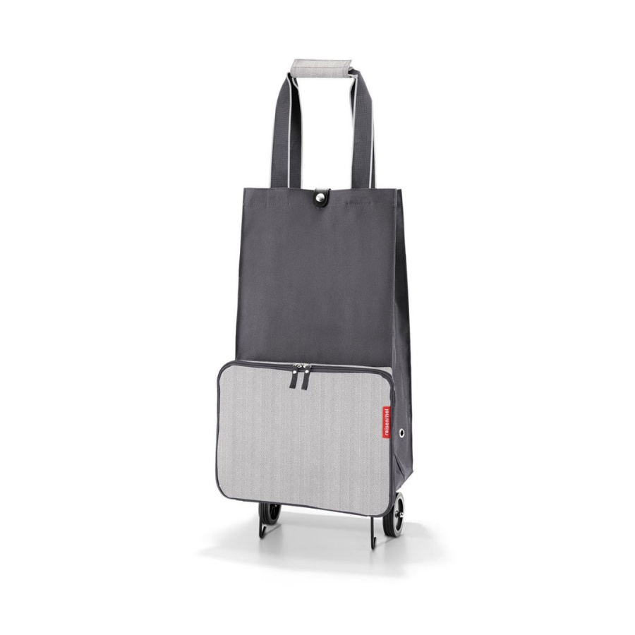 Wózek foldabletrolley, herringbone grey