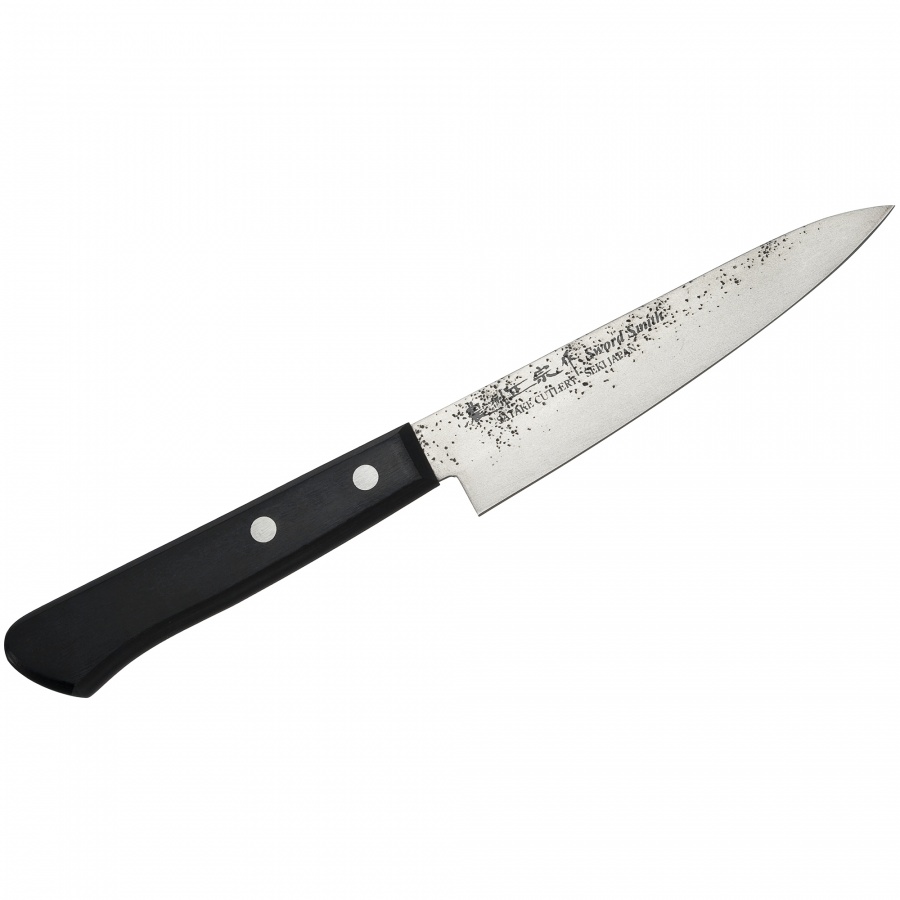 Nóż uniwersalny 12cm Satake Nashiji Black Pakka