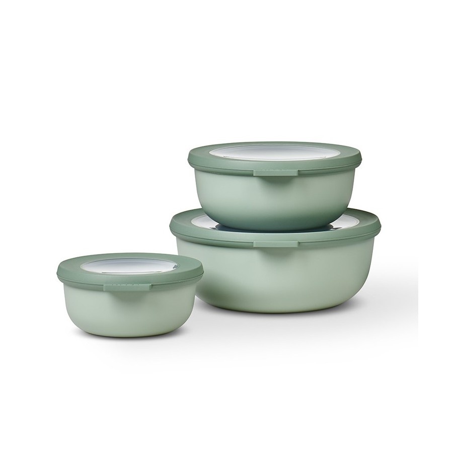 Zestaw 3 misek cirqula okrągła 350 750 1250 nordic jade 106230094700