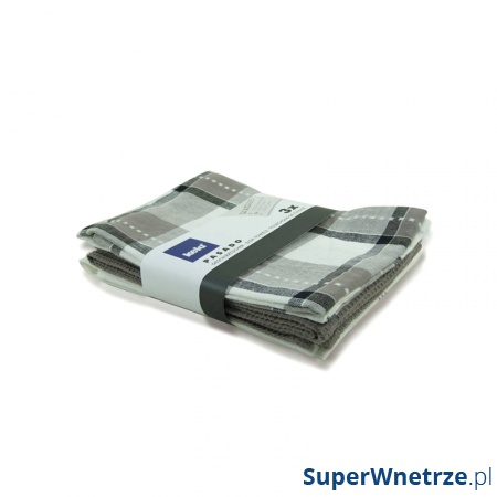 Ściereczki do naczyń 3 szt. Kela Pasado szare