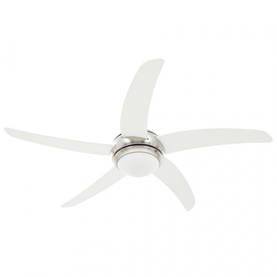 Wentylator sufitowy z lampą 128cm biały