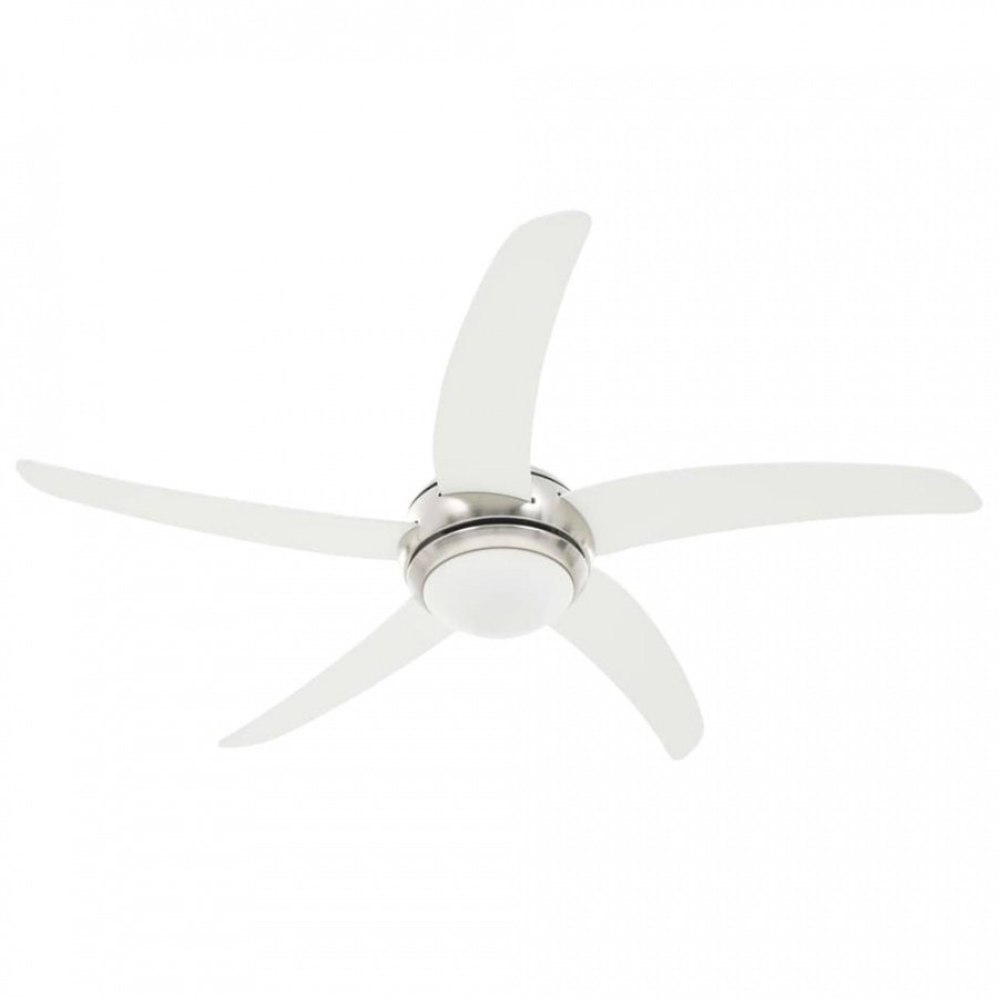 Wentylator sufitowy z lampą 128cm biały