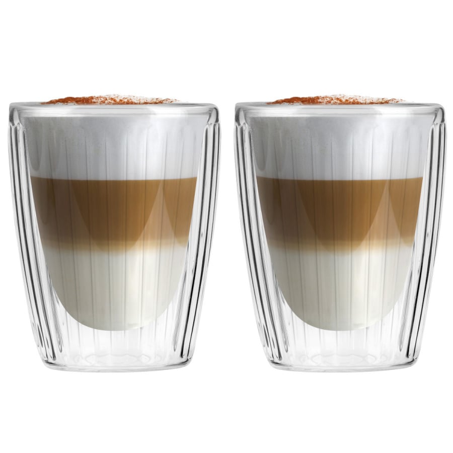 Komplet 2 szklanek z podwójną ścianką 250 ml Livio Duo 1661