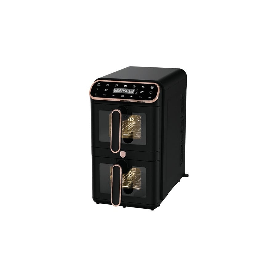 Air fryer Frytkownica beztłuszczowa podwójna 11L Black Rose Collection BerlingerHaus BH-9802