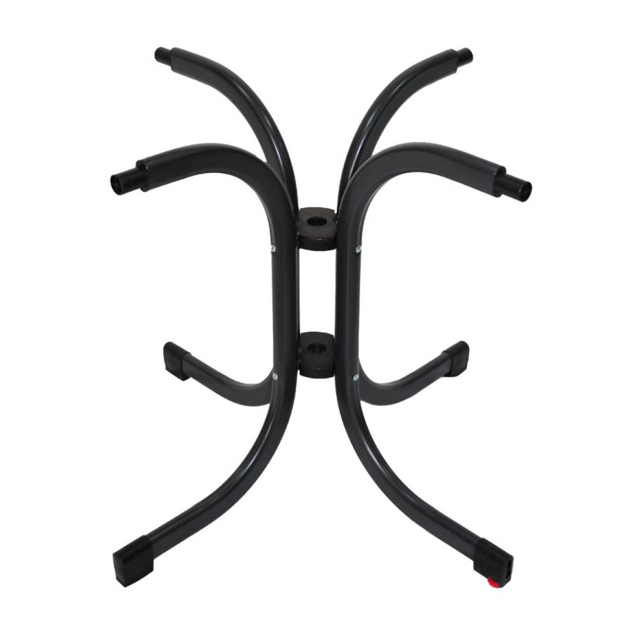 Podstawa składana do stołu 80x80 grafit, noga stalowa