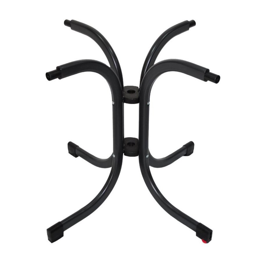 Podstawa składana do stołu 80x80 grafit, noga stalowa