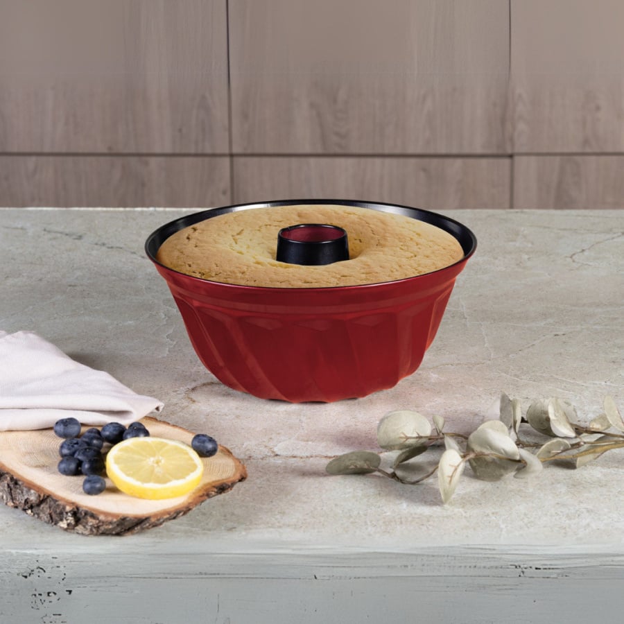 Forma do pieczenia babki 25cm BerlingerHaus BH-7865 Czerwona
