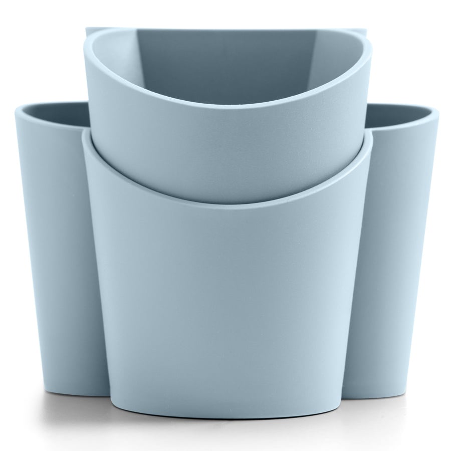 Gocciolo pojemnik na sztućce niebieski