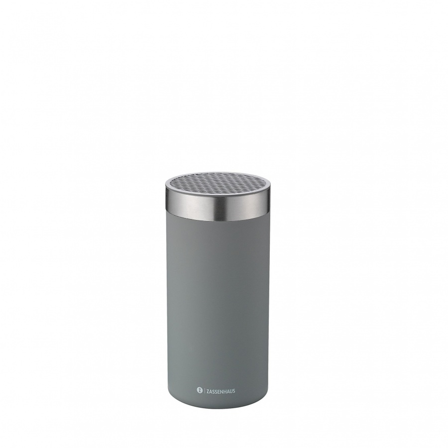 blok na noże, śred. 11 x 22,5 cm, szary