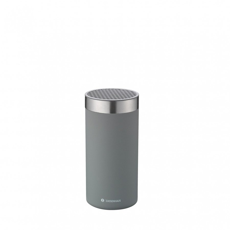 blok na noże, śred. 11 x 22,5 cm, szary