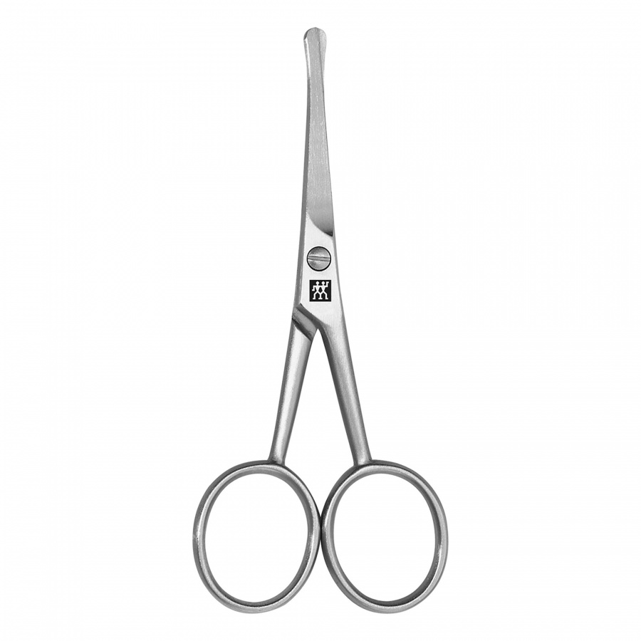 satynowe nożyczki do włosków z nosa i uszu 10.5 cm