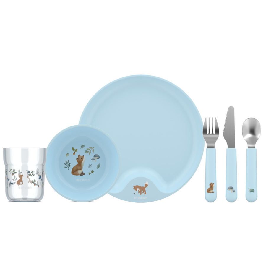 Zestaw obiadowy dziecięcy 6-szt. mio forest friends 108041065408