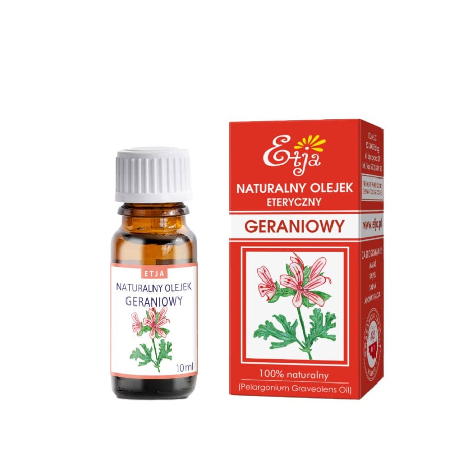 Etja, Olejek Eteryczny Geraniowy, 10ml