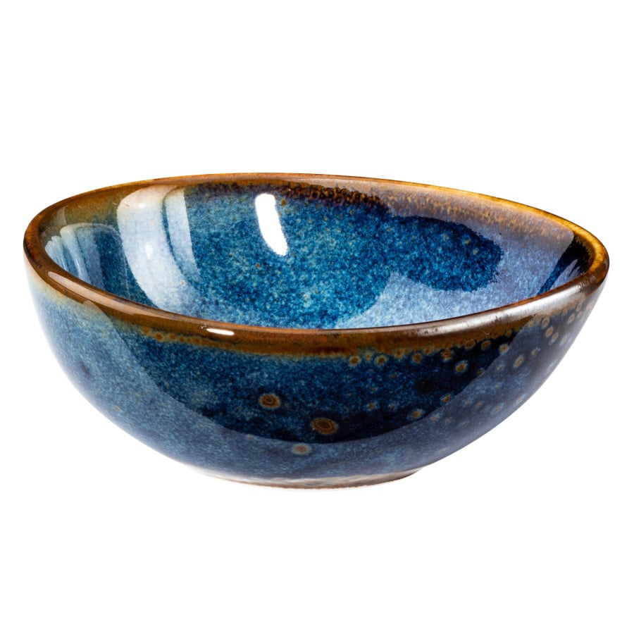 Deep blue ramekin 8,5x7,5 cm