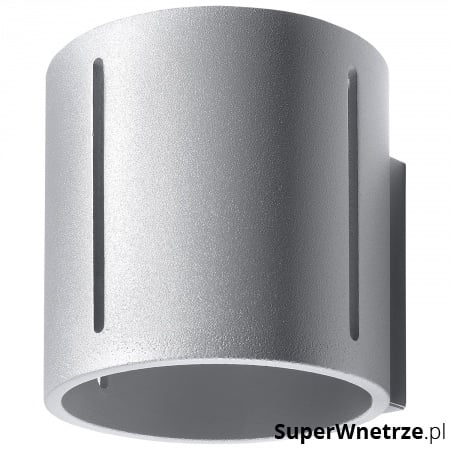 Kinkiet 10x12cm Sollux Lighting Inez szary