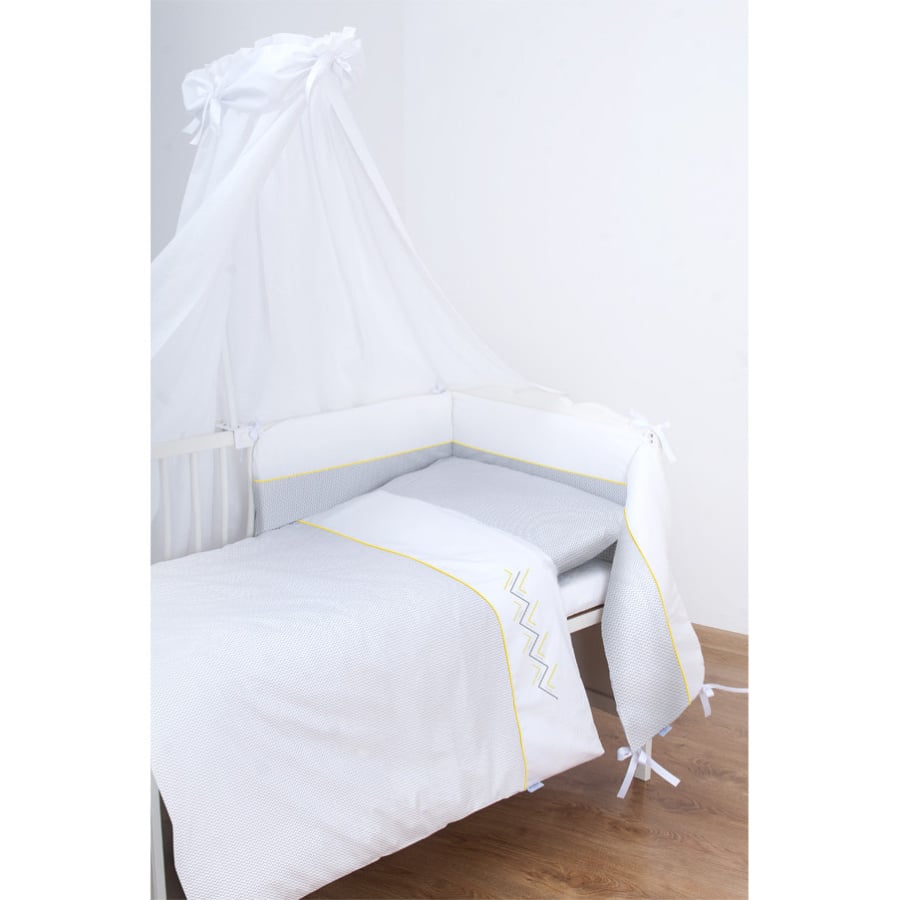 Komplet pościeli 3-cz. BIANCO Zigzag