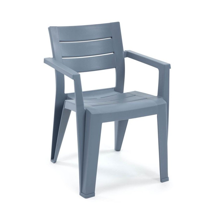 Krzesło julie z tworzywa : kolor - blue