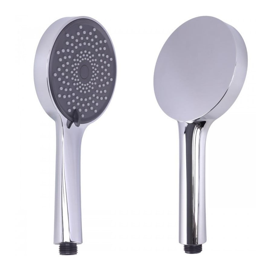 Słuchawka prysznicowa srebrna 3 funkcyjna uniwersalna natryskowa mocna - Yoka Home