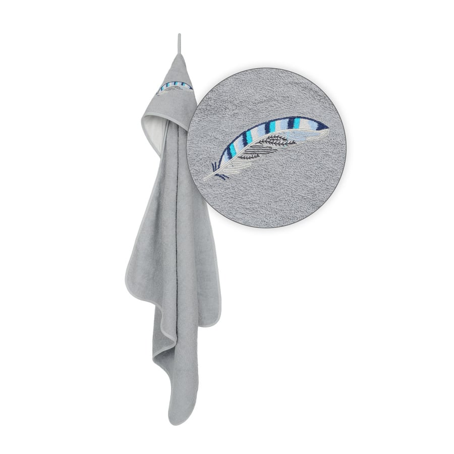 Kąpielowe okrycie niemowlęce ROBIN, roz. 80x80