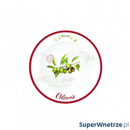 Talerze głębokie 4 szt. Nuova R2S Bistrot Olives