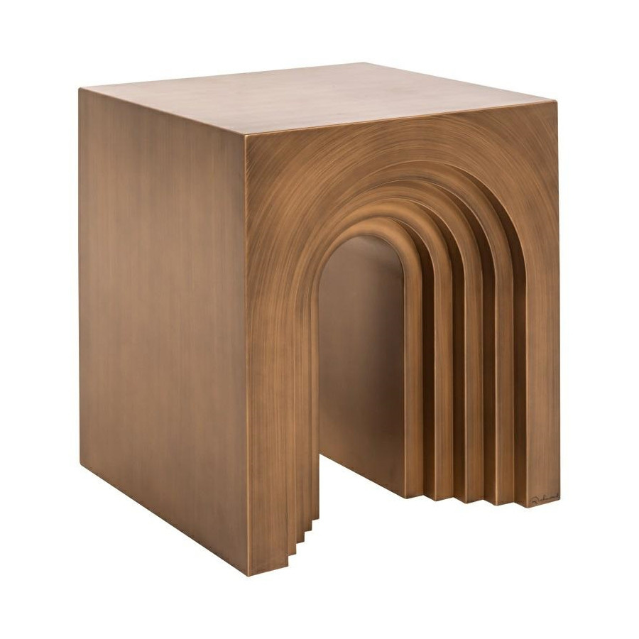 RICHMOND stolik VEVEY szczotkowane złoto