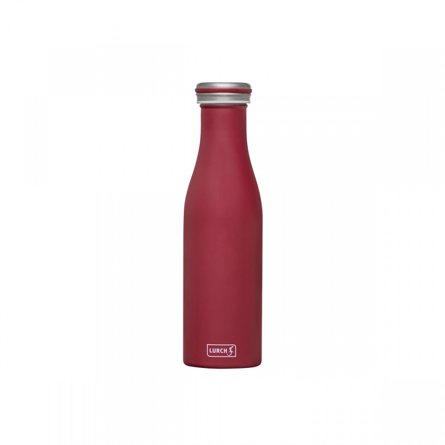 Butelka termiczna 500 ml stalowa, burgund matowy