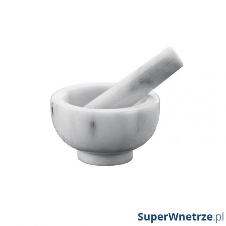 Marmurowy moździerz Kuchenprofi biały