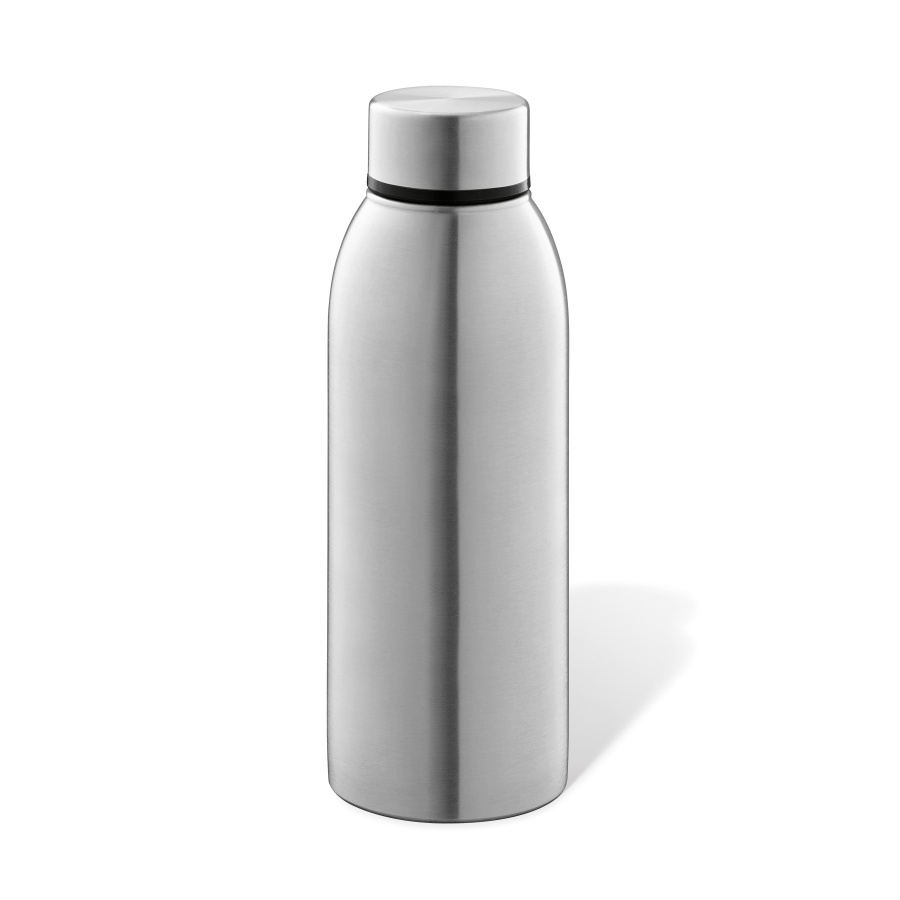 Butelka na napoje 600ml Zack Mino srebrna