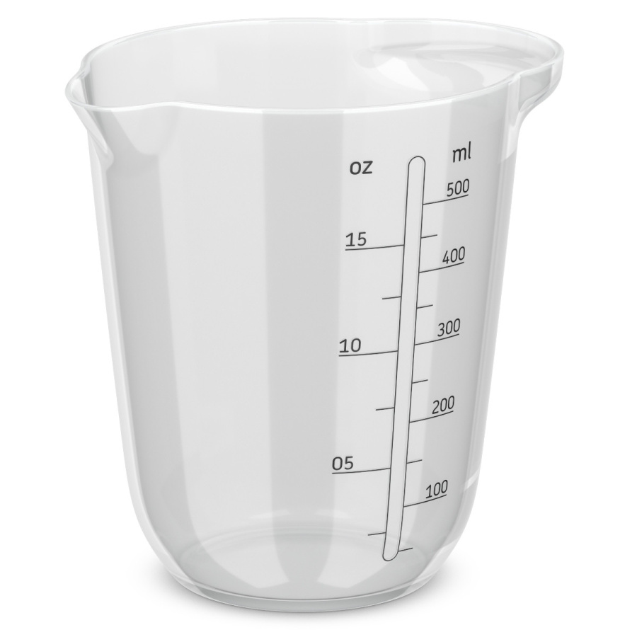 Dzbanek z miarką chef it 500 ml przeźroczysty 102311553100