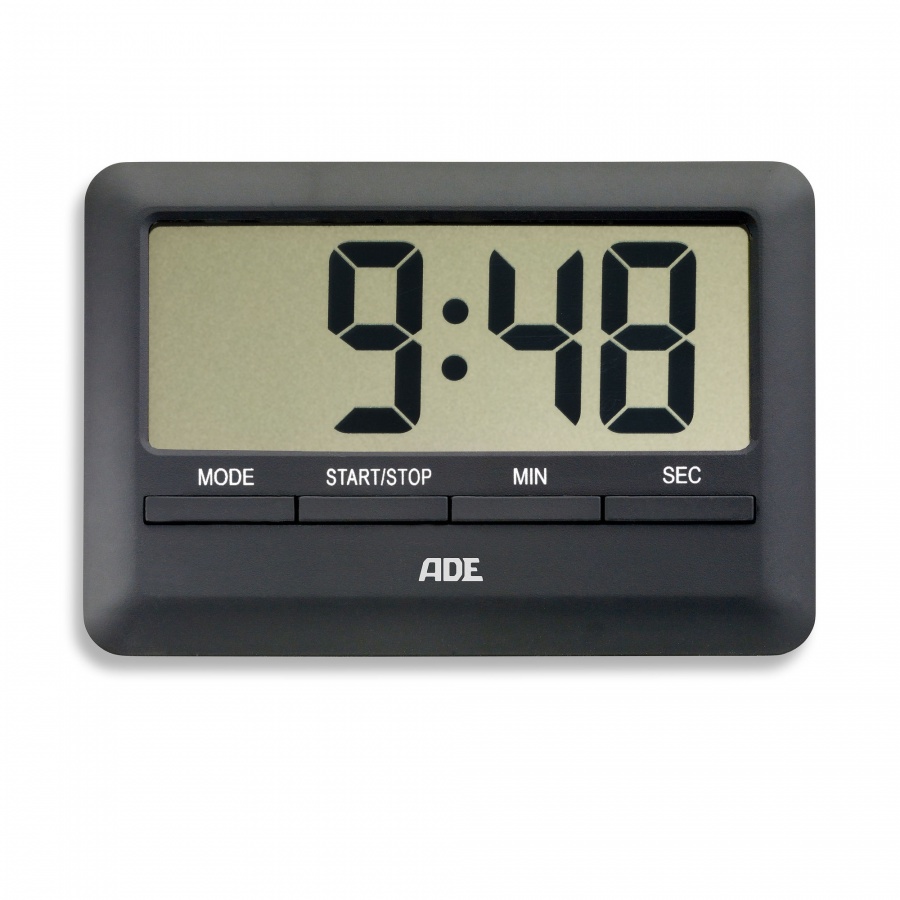 Minutnik elektroniczny 10x7x1cm ADE czarny