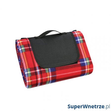 Koc piknikowy 200 x 200 cm Cilio czerwony